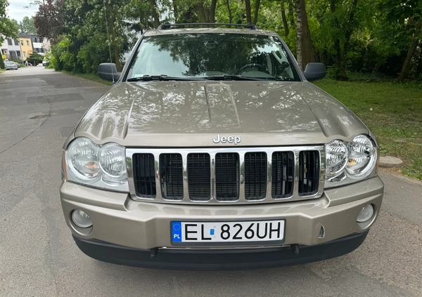 Jeep Grand Cherokee cena 43000 przebieg: 216000, rok produkcji 2005 z Łódź małe 106